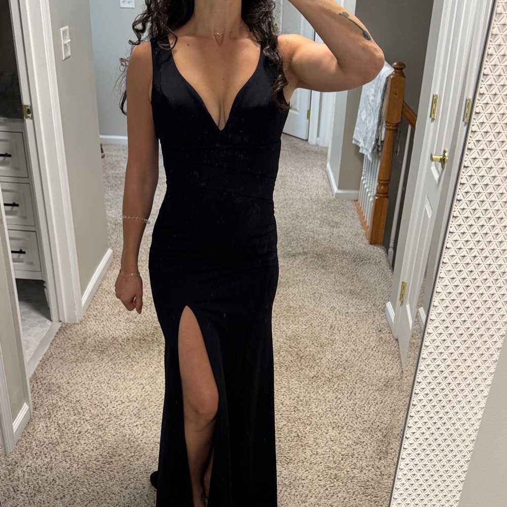 Emerald Sundae Black Maxi Dress
